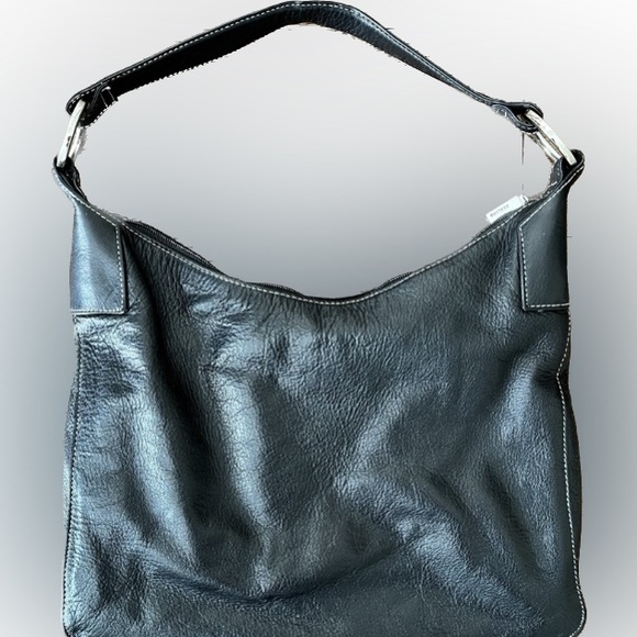 Perlina New York Handbag - Black Leather - Picture 1 of 5
